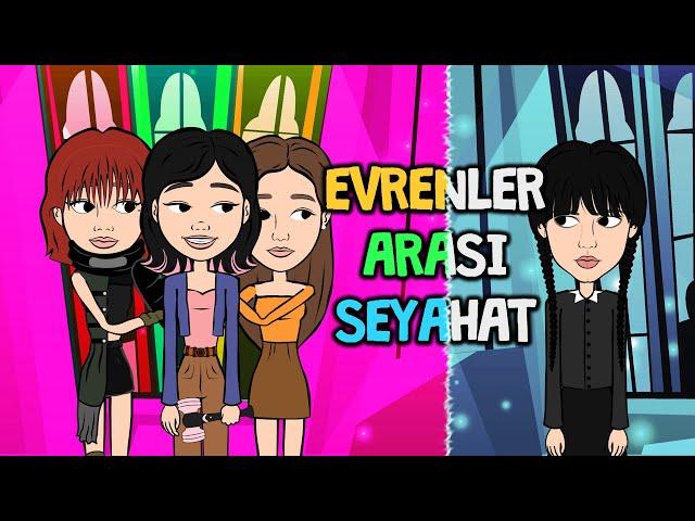 EVRENLER ARASI SEYAHAT | Black, Miyeon, Lisa ve Wednesday