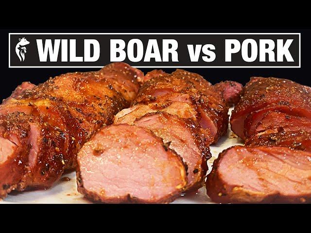 Wild Boar Meat Vs Pork: BBQ Boar & Pork Tenderloin Battle!