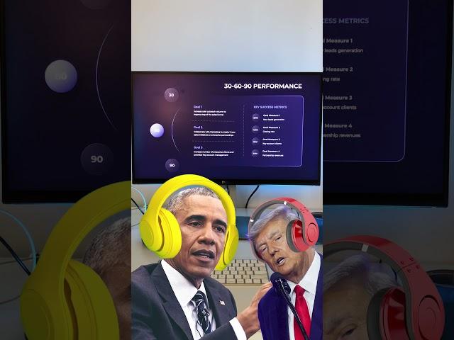 When the boys hype up your PowerPoint presentation...