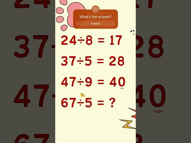 Can YOU see the logic here? #maths #logicalreasoning #shorts