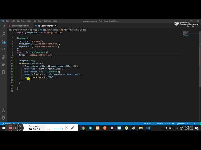 Image upload and preview using angular