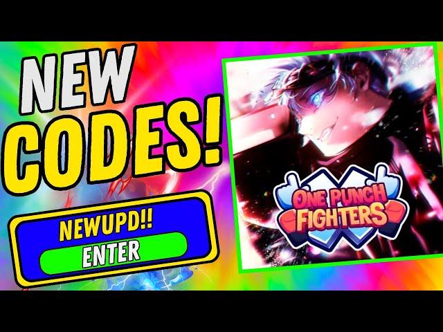 *NEW CODES* ROBLOX One Punch Fighters X CODES 2024 | One Punch Fighters X CODES