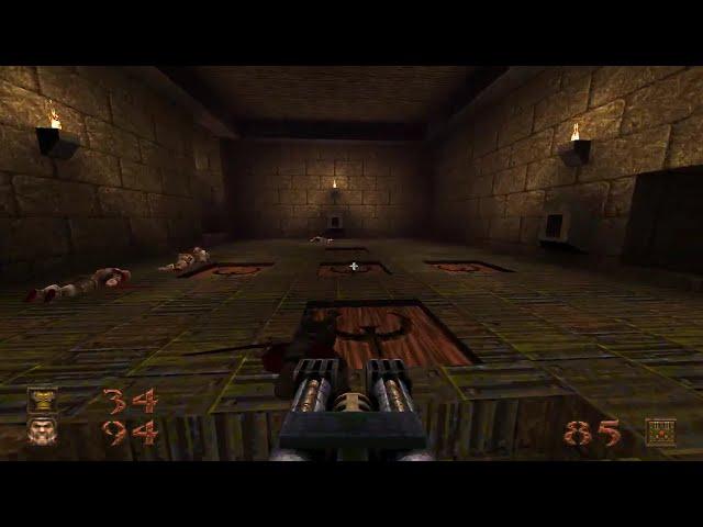 Quake  - E1M4 The Grisly Grotto (Secret #3 Location) Vertical Vengeance Achievement