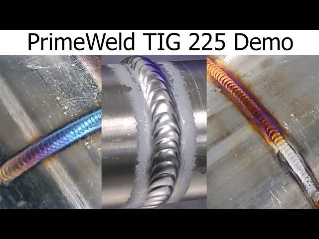 PrimeWeld TIG 225 Demo