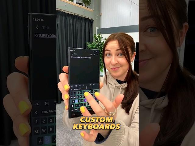 How to get the COOLEST CUSTOM KEYBOARD!!! #keyboard #Samsung #s23ultra