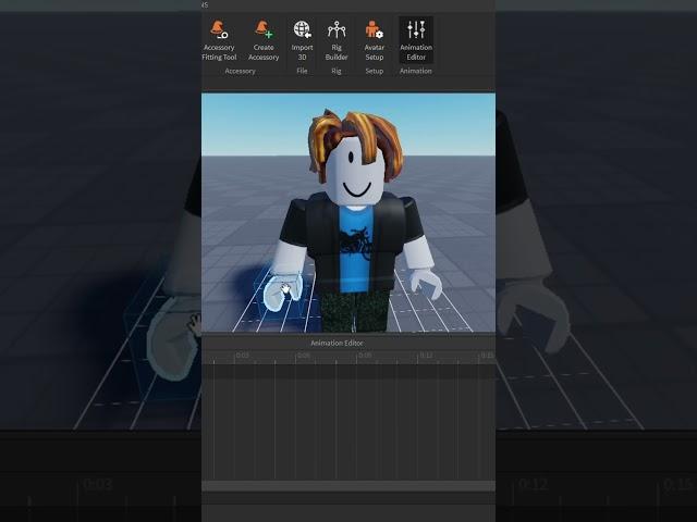 How to Create an Animation in Roblox Studio #9. Roblox Studio Guides #shorts #robloxstudio