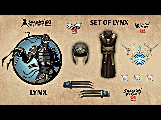 Shadow Fight 2 | Set of Lynx | Equipments of Lynx