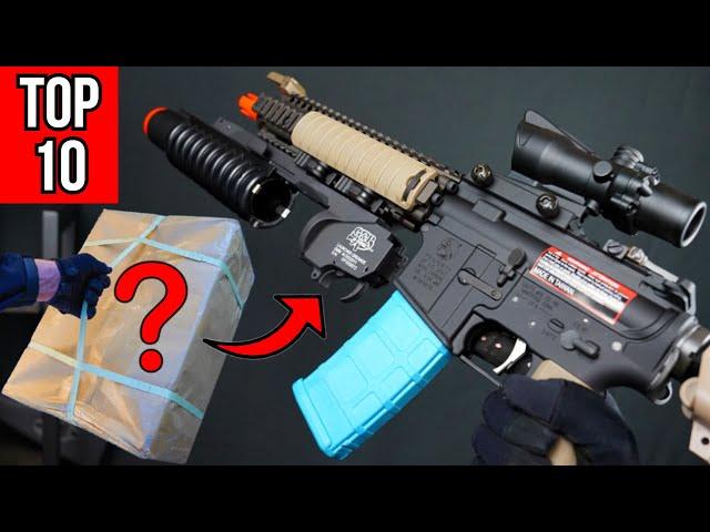 TOP 10 BEST Airsoft Guns I Unboxed in 2022!