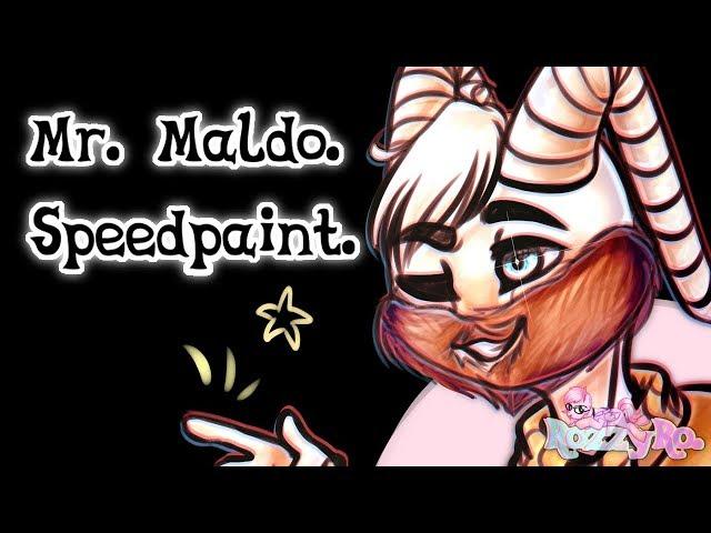 Mr.Maldo. (Speedpaint art.)