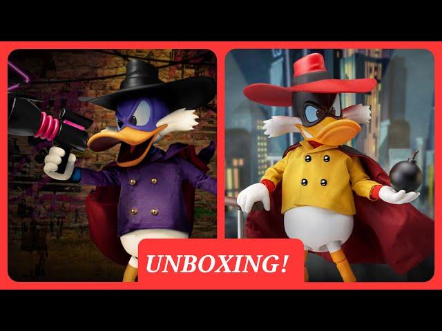 Beast Kingdoms Darkwing Duck and NegaDuck UNBOXING!