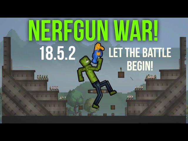 MELON PLAYGROUND 18.5.2 NERFGUN WAR | MELON PLAYGROUND