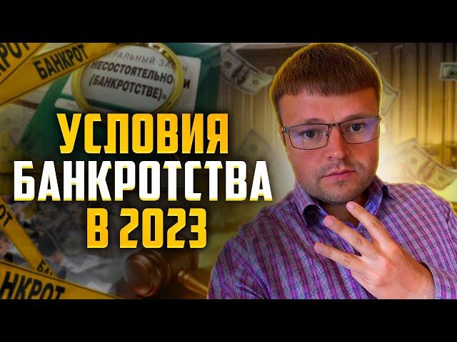 Условия банкротства физических лиц в 2023. Процедура банкротства физического лица