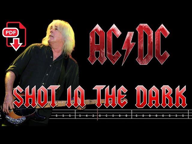 AC/DC - Shot in the Dark (Bass Tabs | Notation) @ChamisBass #chamisbass #acdcbass #cliffwilliams