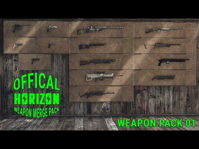 Official Horizon Weapon Merge Pack