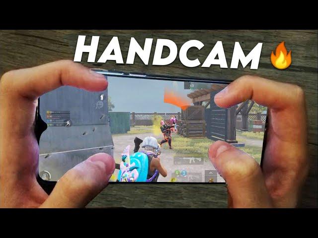 Redmi Note 8 Pro PUBG Mobile | HANDCAM | BEST SENSIVITY! 4 Finger + Full Gyro | TDM Match!