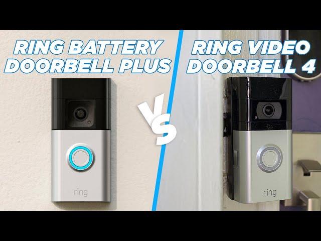 Ring Battery Doorbell Plus vs Ring Video Doorbell 4 - Which is The Best?