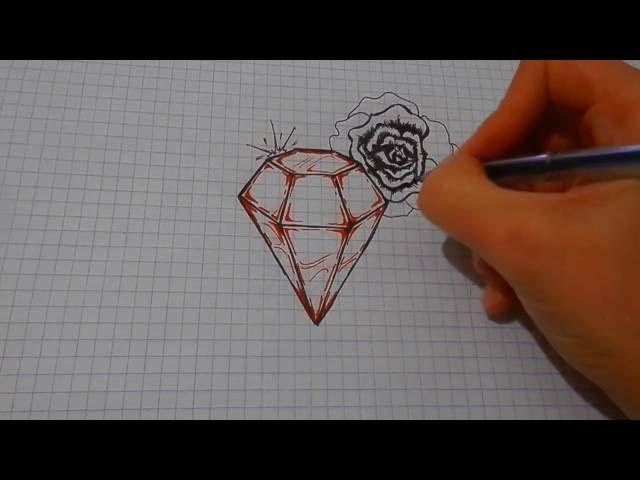 How To Draw A Diamond