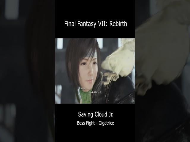 Final Fantasy VII: Rebirth - Saving Cloud Jr. #finalfantasyviirebirth  #ffviirebirth  #ps5