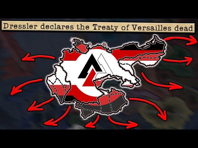 Germany Creates New Europe! | Führerredux: Hearts of Iron 4 |