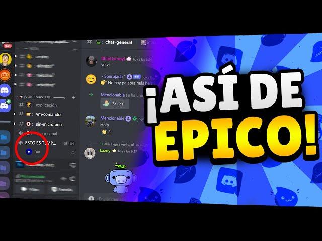 TEMPORARY Channels in DISCORD TUTORIAL |  VoiceMaster