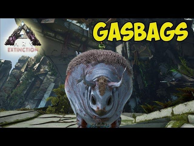 ARK  Extinction  Приручение Gasbags  Ошибка пилотирования 