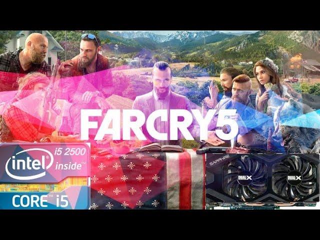 Far Cry 5 || i5 2500 || R9 270 || Sapphire R9 270 Benchmark fps