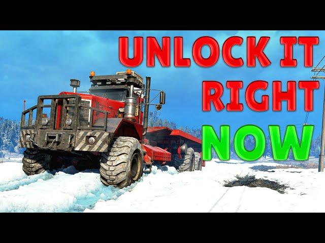 Unlock The Best Truck In Snowrunner In 30 Minutes