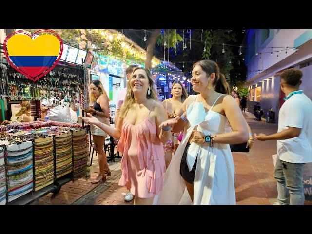  Santa Marta Nightlife 2024 - Colombia Nightlife After Dark 4K HDR