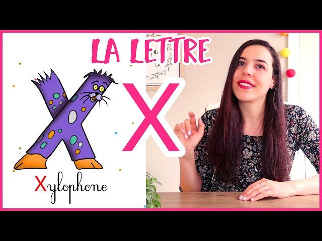 ALPHABET ALPHA - LETTRE ALPHA X