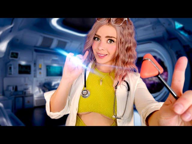 ASMR THE UNPROFESSIONAL CRANIAL NERVE EXAM 🩺  [Sci-Fi]