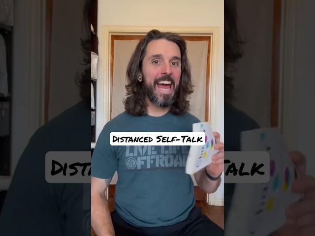 Leveraging Distanced Self-Talk for Inner Voice Chatter