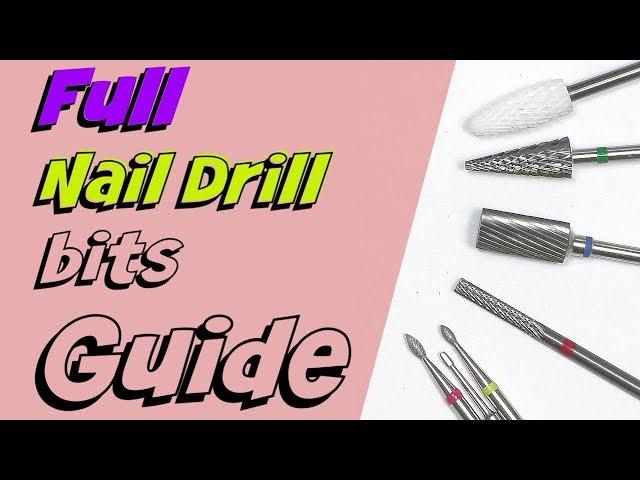 Nail Drill Bits Explained for Beginners