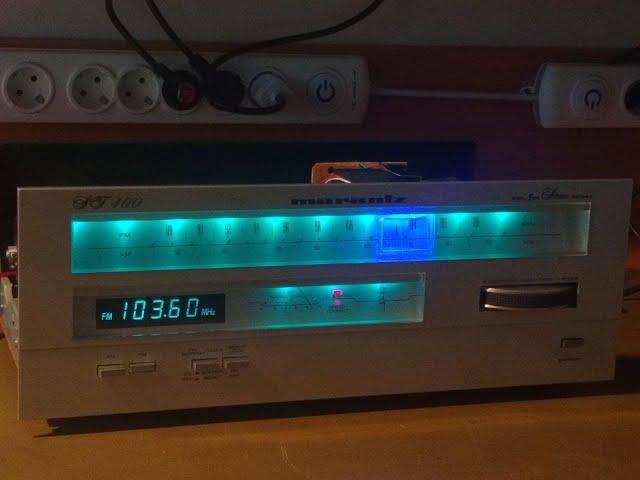 MARANTZ ST400 tuner lamp replacement and led scale illumination