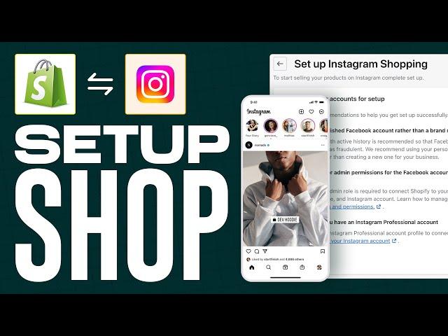 How To Set Up Instagram Shop With Shopify 2024 (Step by Step)