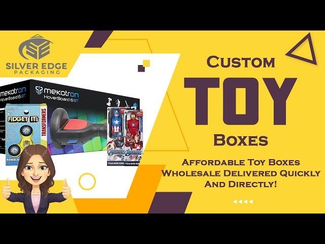 Want to Make Some Cool Custom Toy Boxes? | Silver Edge Packaging