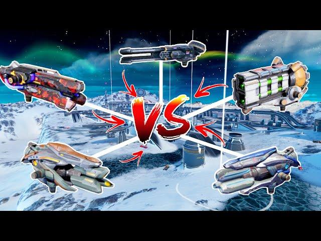 [WR]Damper VS Fainter VS Pulsar VS Hazard VS Deceiver Weapon Comparison |War Robots|