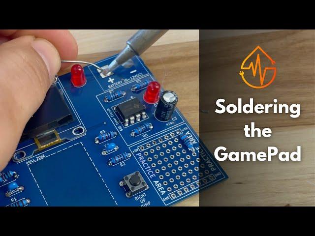 Level Up Your Solder Skills |  GamePad | HTM Workshop