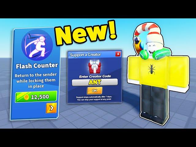 NEW BLADE BALL UPDATE Has NEW ABILITY + CREATOR CODES..