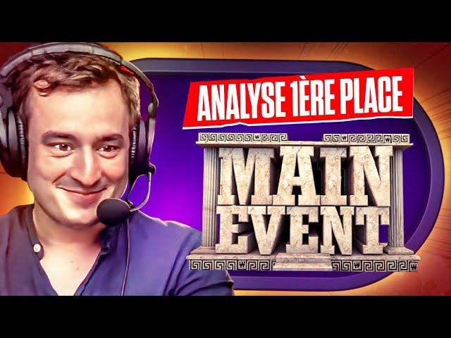 Je Review la victoire à €25 000 d'un élève sur le Main Event de Winamax !