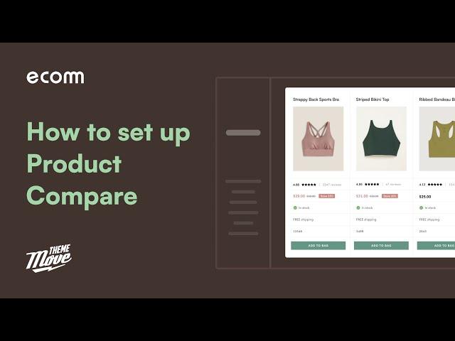 Ecomm - Product Smart Compare