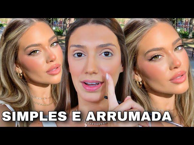 MAKE SIMPLES QUE TE DEIXA BEM ARRUMADA *APRENDA DE FORMA FÁCIL* UMA MAKE CORINGA PRA TE DEIXAR LINDA