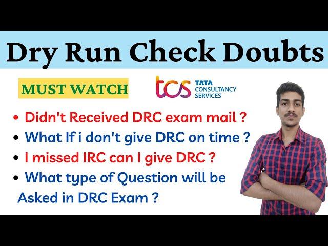 DRC Doubts| TCS NQT Dry Run Check| TCS NQT DRC Test| TCS NQT June 2021| TCS JUNE NQT