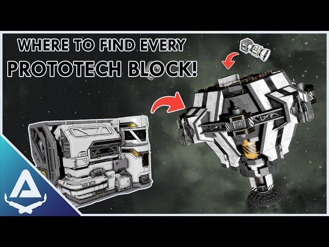 How to get PROTOTECH! Prototech Loot guide! - Space Engineers Contact Update (Contact Pack)