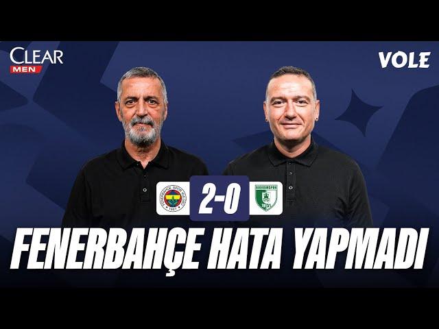 Fenerbahçe - Bodrum FK Maç Sonu | Abdülkerim Durmaz, Emek Ege | 3. DEVRE