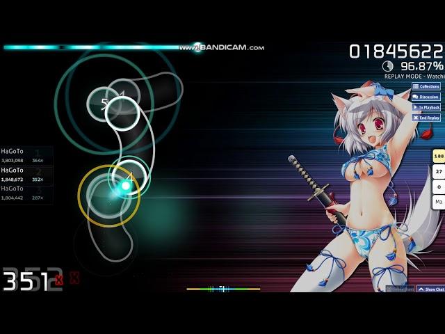 osu! Happy Halloween [Nuolong's Hard] - Junky x Hiiragi Yuka - No mod 95,24%