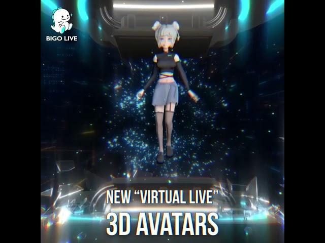 Bigo Live Brings Users into Metaverse with New “Virtual Live” 3D Avatars