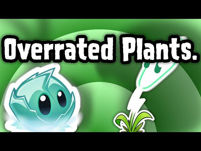 Overrated Plants in Plants VS Zombies 2