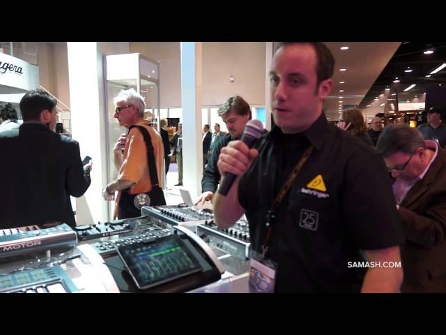 Inside NAMM 2014 | Behringer X18 Digital iPad/Tablet Mixer