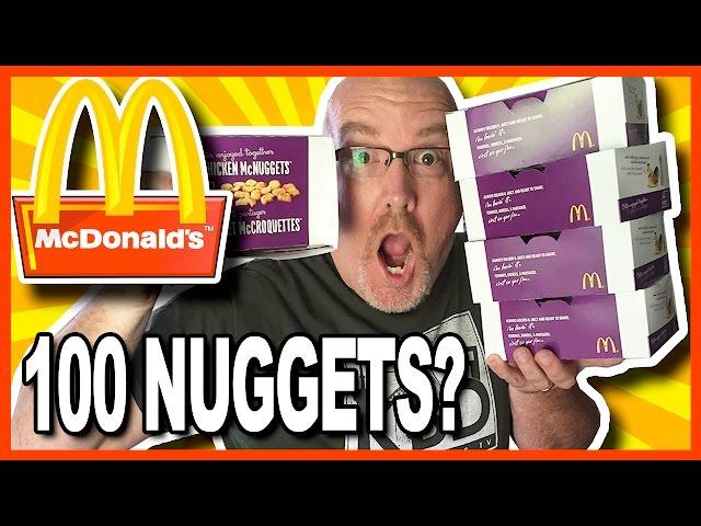 100 Chicken McNugget Challenge (Solo) $400.00 to Charity Thanks Simon