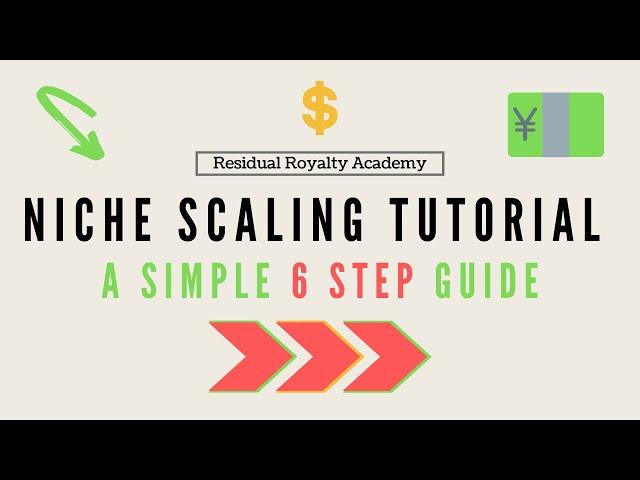 Scaling Niches 101: How To Scale Only PROFITABLE Niches | KDP Low Content Self-Publishing Tutorial 